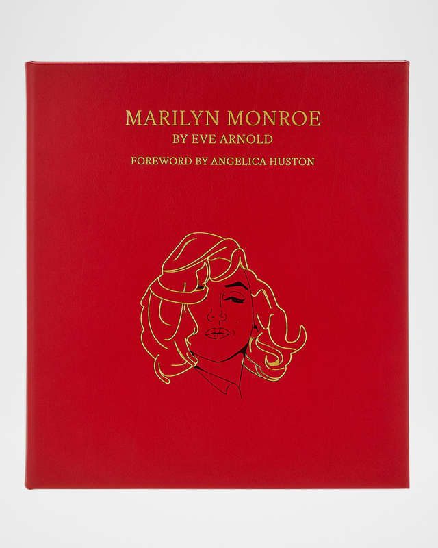 "Marilyn Monroe: An Appreciation" Leather-Bound Book by Eve Arnold